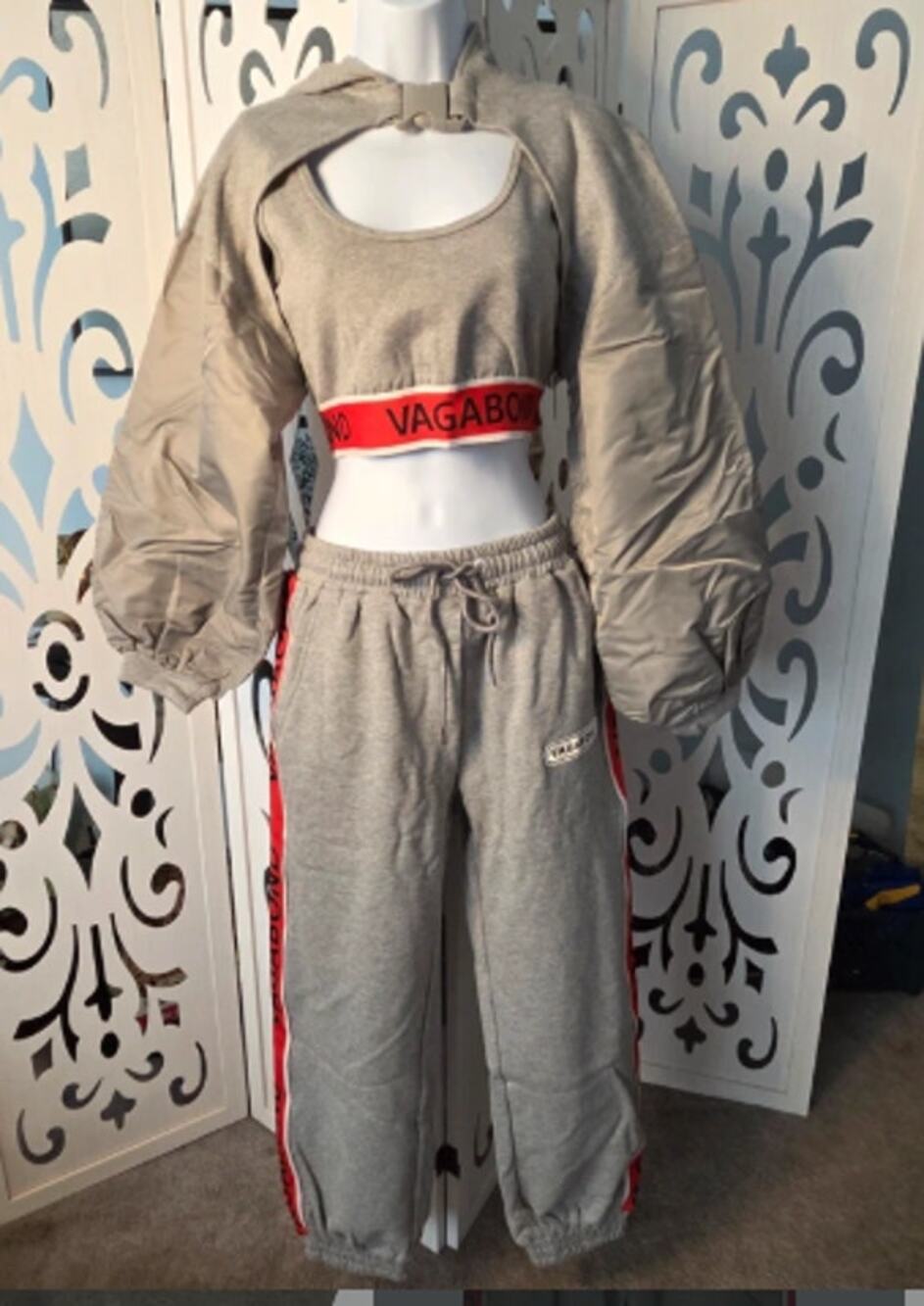NWT Vagabond 3 Piece Ultra Chic Athleisure 3 Co-ord Set Small